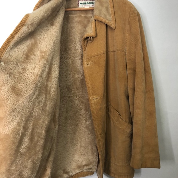 Vintage McGregor Faux Shearling Lined Barn Coat chore coat work coat - Picture 8 of 15